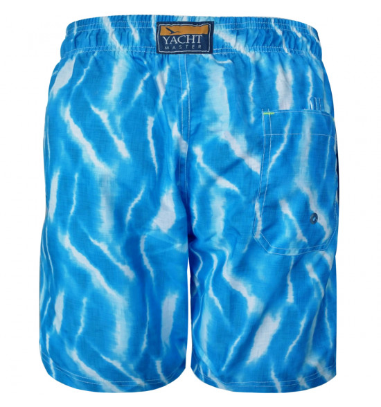Shorts Água com Cordão Alma de Praia Tornado Azul - 2