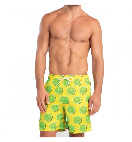 Shorts Água Mash Casual Tropical Limão - 3