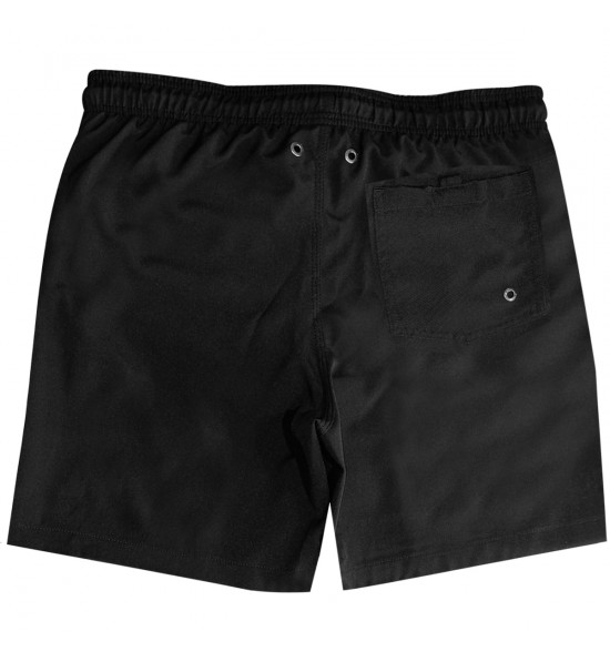 Shorts Água Mash Casual Liso Preto - 2
