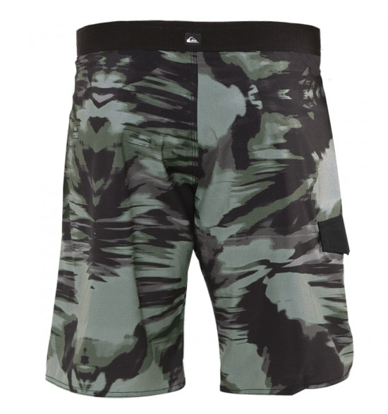 Bermuda Água Quiksilver Camo Blackout - 2