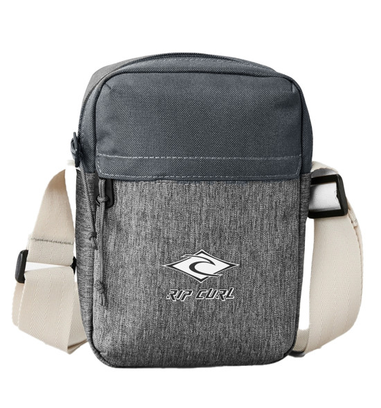 Shoulder Bag Rip Curl No Idea Pouch Icons Surf Grey Heather