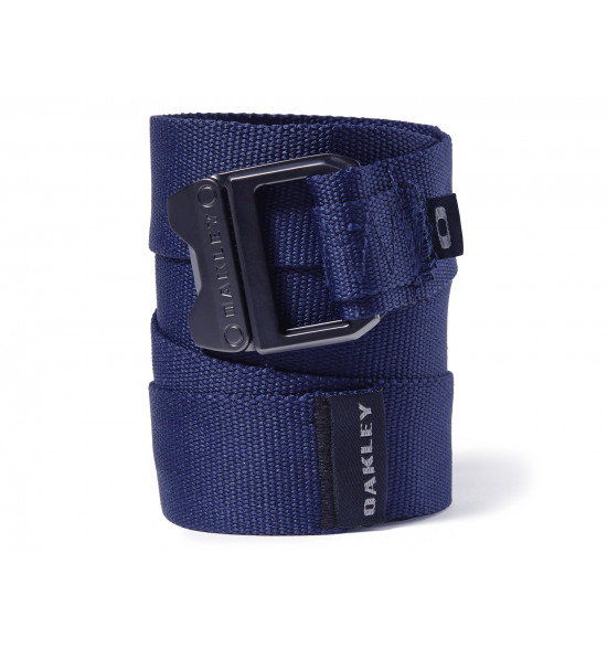 Cinto Oakley Square O Web Belt Azul Marinho