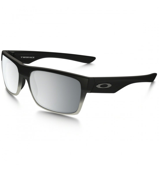 Óculos Oakley TwoFace Machinist Matte Black/ Lente Chrome lridium