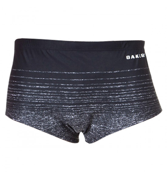 Sunga Oakley Striped Swim Trunk Blackout