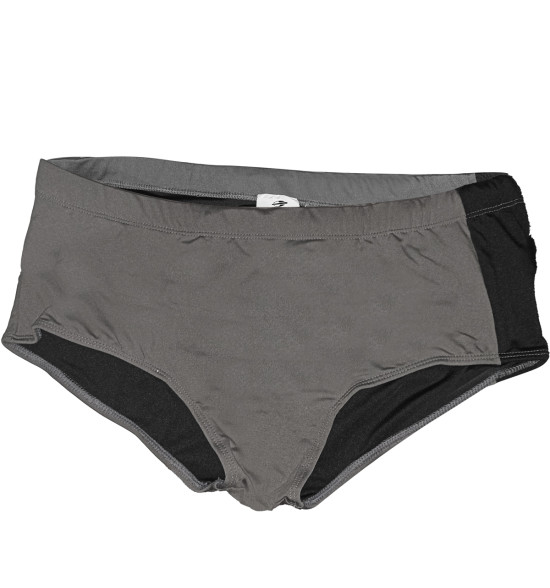 Sunga Mormaii Slip Cinza Side Panel Preta