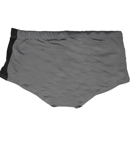 Sunga Mormaii Slip Cinza Side Panel Preta - 2