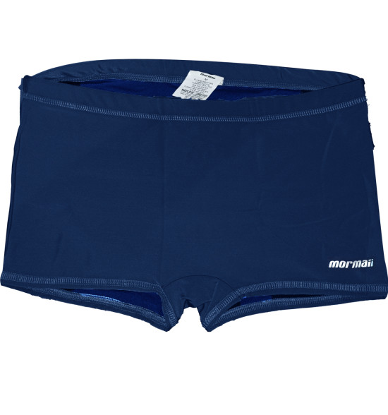 Sunga Mormaii Boxer Logo Marinho