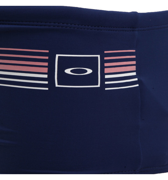 Sunga Oakley Stripped Swim Trunk Azul - 3