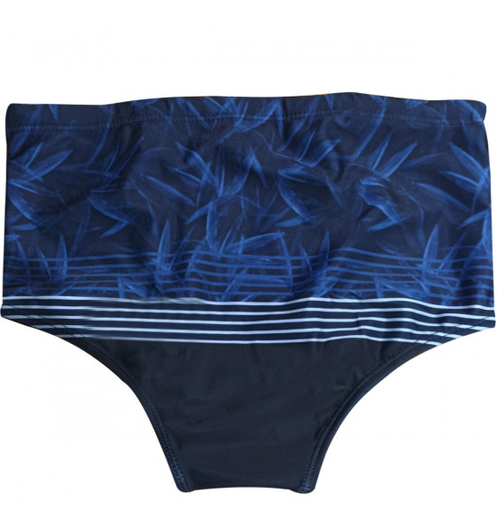 Sunga Slip Mash Listrada Folhagem Marinho - 2