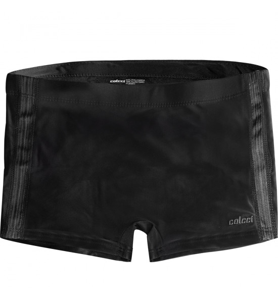 Sunga Boxer Mash Colcci Preta com Fita Lateral