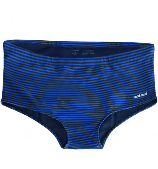 Sunga Slip Mash Colcci Listrada Azul Royal
