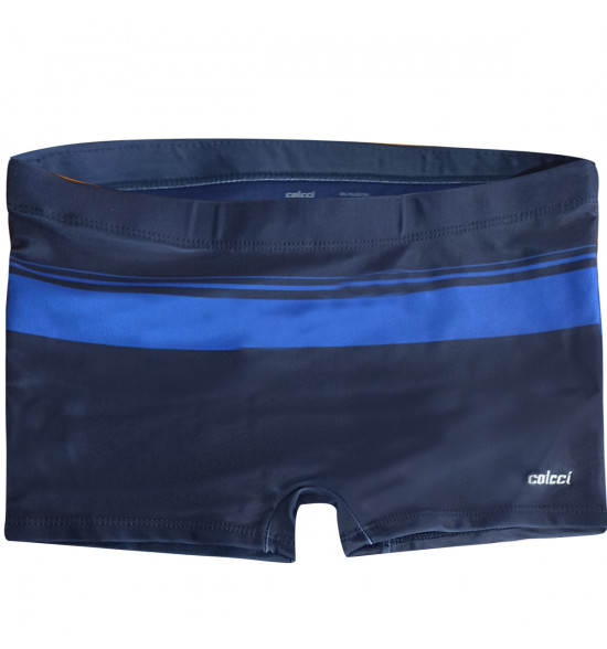 Sunga Boxer Mash Colcci Listrada Azul Marinho