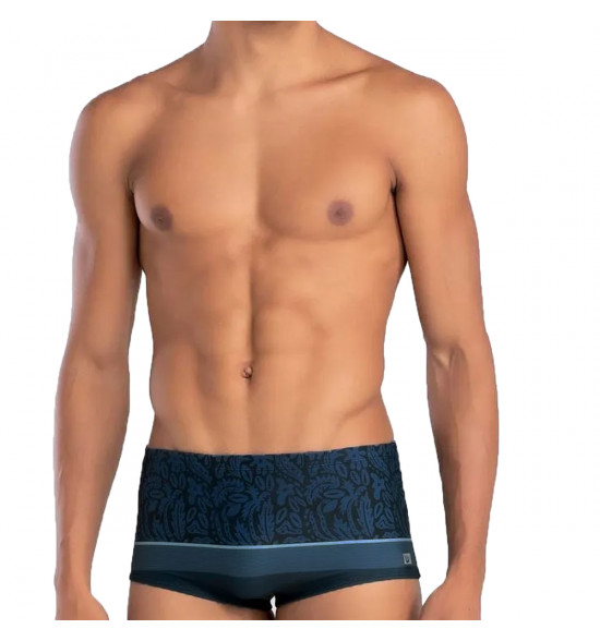 Sunga Slip Mash Hang Loose Listra Folhagem Cinza - 3