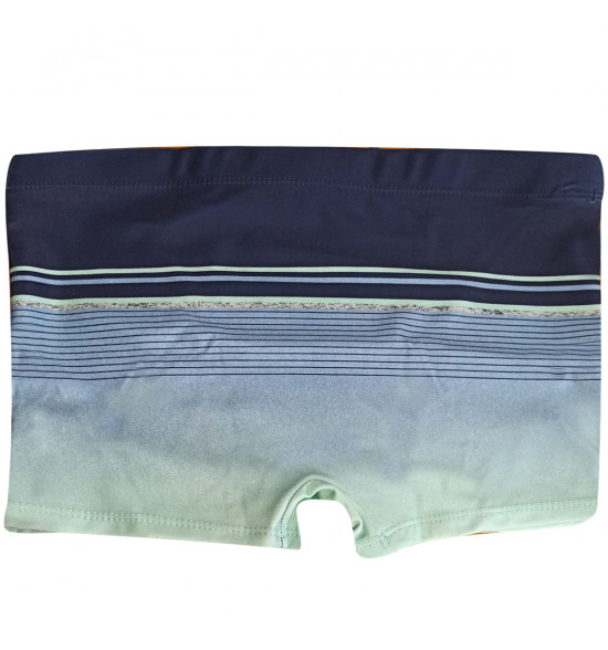 Sunga Boxer Mash Hang Loose Degradê Listrada Azul e Verde - 2