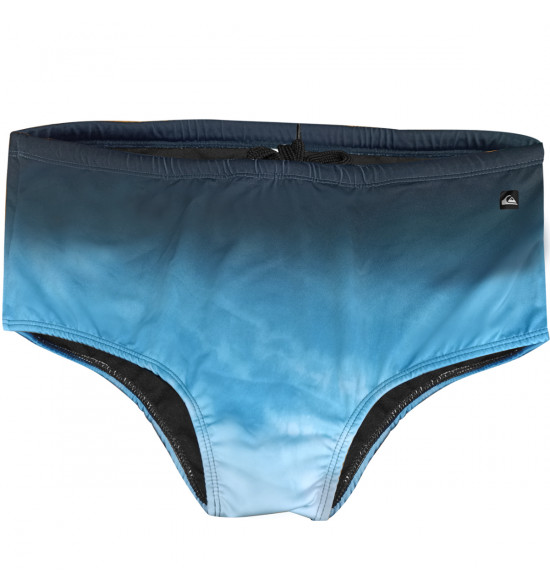 Sunga Quiksilver Slip Fade Tide Slit Degradê Azul