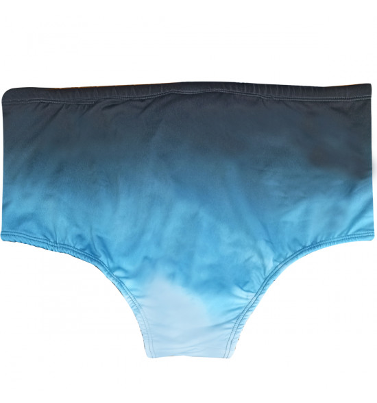 Sunga Quiksilver Slip Fade Tide Slit Degradê Azul - 2