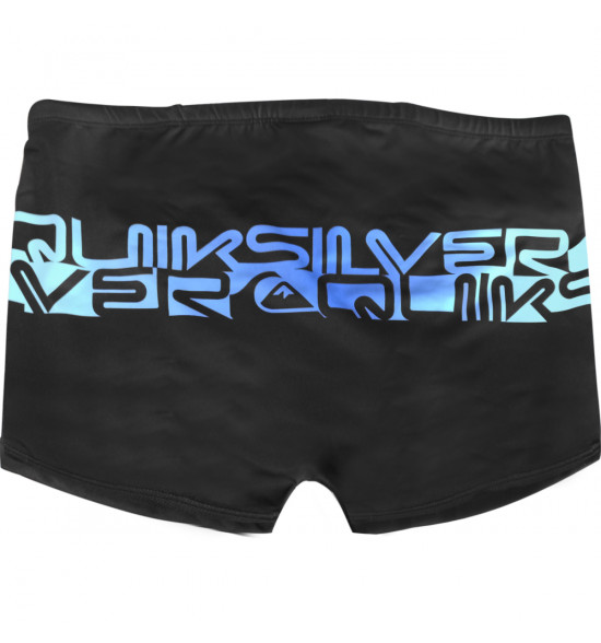 Sunga Quiksilver Boxer WordBlock Preta - 2