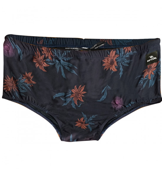 Sunga Rip Curl Slip Floral Washed Black