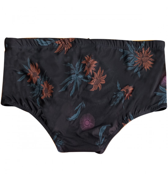 Sunga Rip Curl Slip Floral Washed Black - 2