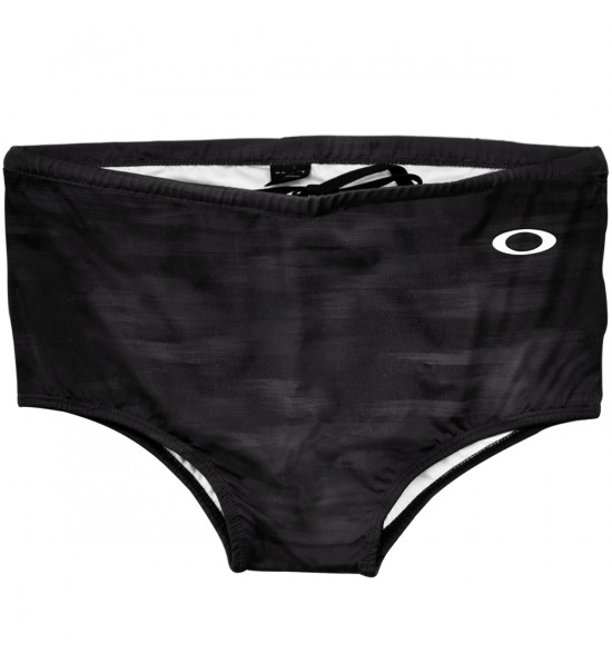 Sunga Oakley Basic Swim Print Trunk Blackout