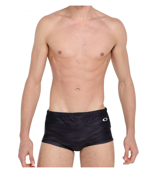 Sunga Oakley Basic Swim Print Trunk Blackout - 3