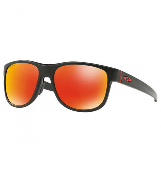 Óculos Oakley Crossrange R Matte Black/Prizm Ruby Polarizado