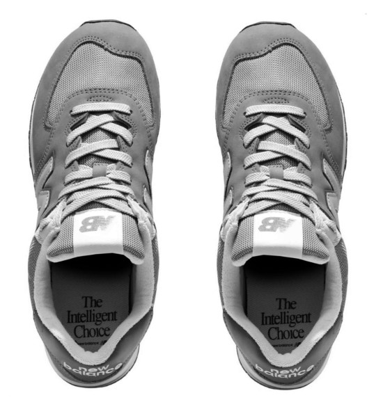 Tênis New Balance 574 v2 Cinza Taupe Casual e Original - 2