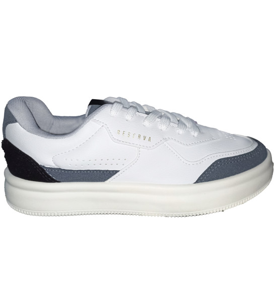 Tênis Reserva Troy Branco com Cinza - 3
