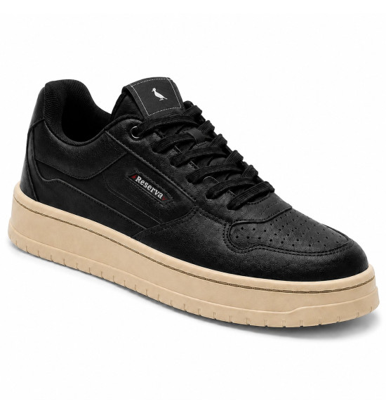 Tênis Reserva Vortex Preto – Versatilidade, Conforto e Estilo Urbano