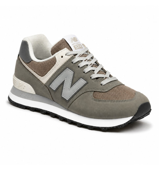 Tênis New Balance 574 v2 Cinza Taupe Casual e Original