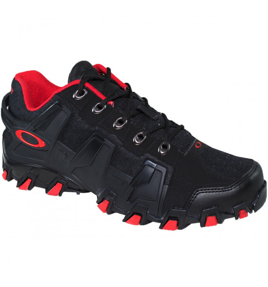 Tênis da oakley sales preto e vermelho