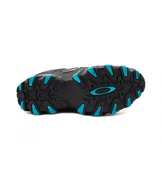 Tênis Oakley Hardshell 3 em Couro Black Turquoise - 4