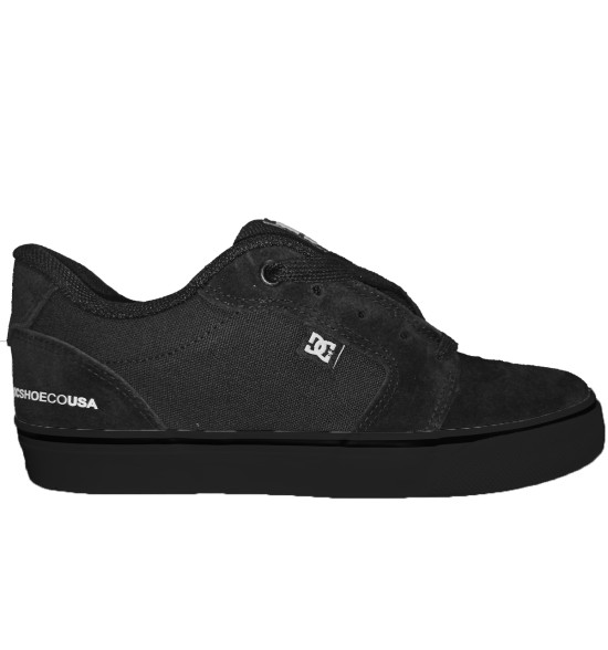 Ténis DC Shoes Anvil Blast Black Black – Resistência, Estilo Skateboard e Durabilidade - 3