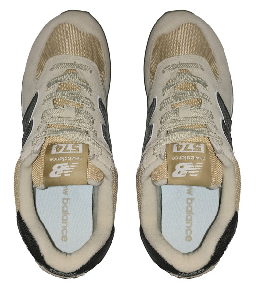 Tênis New Balance USA 574 v2 Bege - 2