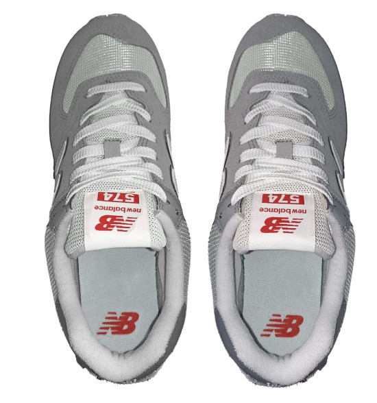 Tênis New Balance USA 574 v2 Cinza - 2