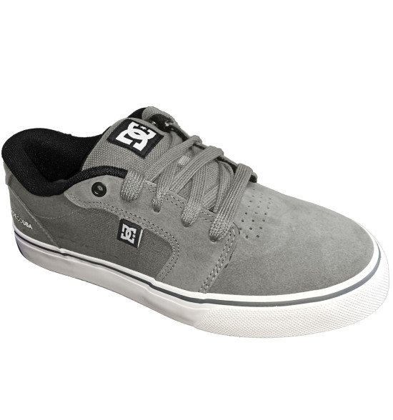 Tênis Dc Shoes Anvil Blast Grey White