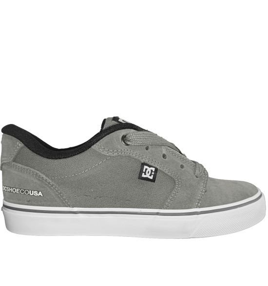 Tênis Dc Shoes Anvil Blast Grey White - 3