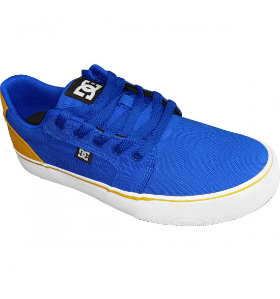 Tênis Dc Shoes Anvil TX LA Blue Mustard