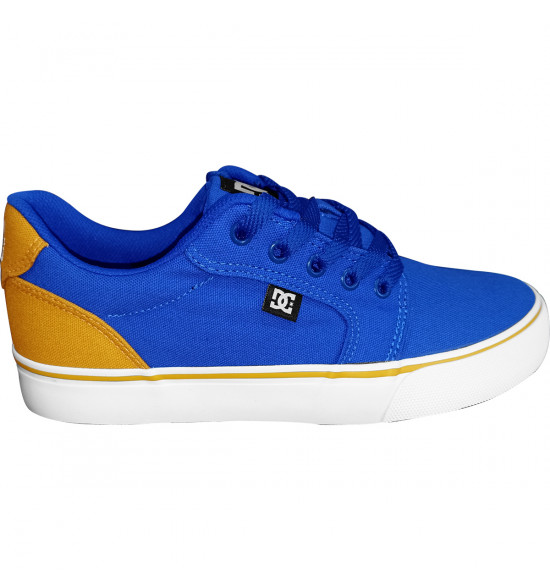 Tênis Dc Shoes Anvil TX LA Blue Mustard - 3