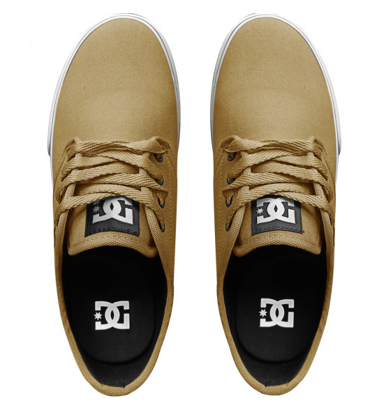 Tênis Dc Shoes District Bege White - 2