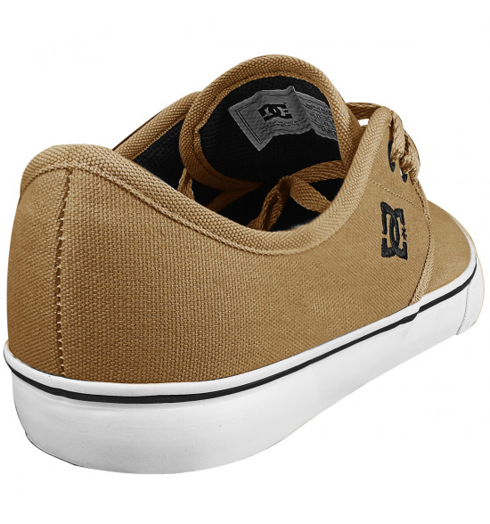 Tênis Dc Shoes District Bege White - 4