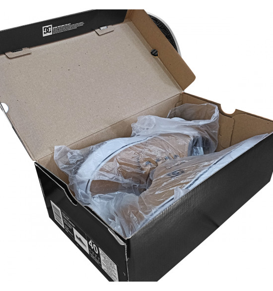 Tênis Dc Shoes District Bege White - 6