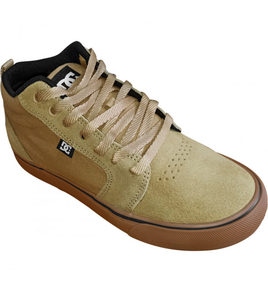 Tênis Dc Shoes Anvil LA Mid Caramel Gum