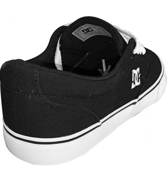 Tênis Dc Shoes New Flash 2 Tx Black e White - 4