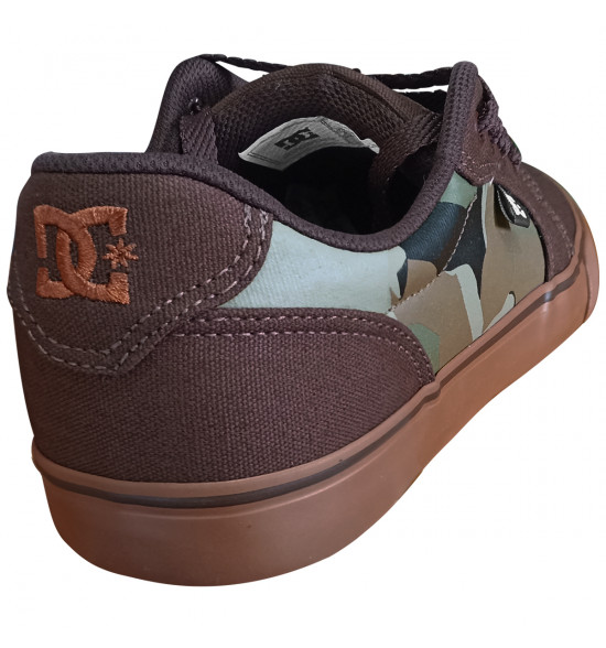 Tênis Dc Shoes Anvil TX LA Camo Marrom Gum - 4