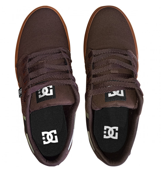 Tênis Dc Shoes Anvil TX LA Camo Marrom Gum - 2