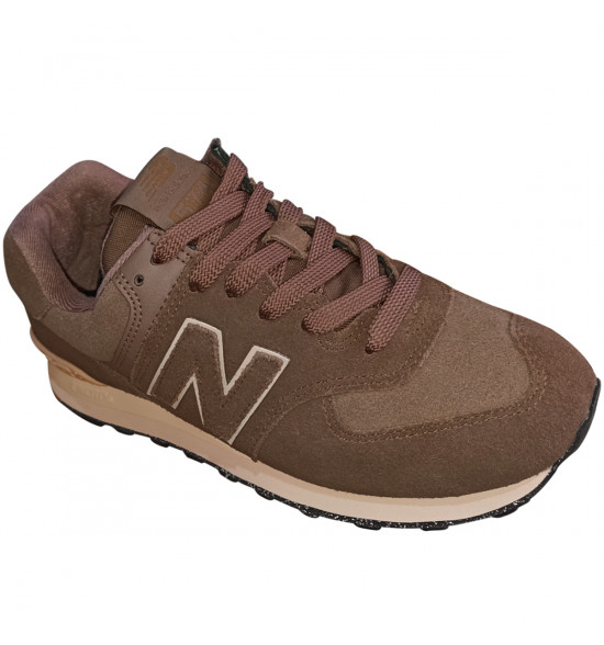 Tênis New Balance USA 574 v2 Marrom ULTIMA PEÇA TAM 39