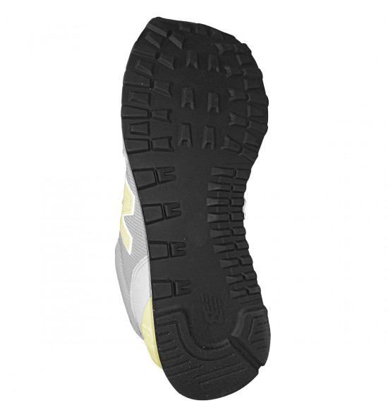 Tênis New Balance 515 v2 Cinza com Amarelo Claro - 5