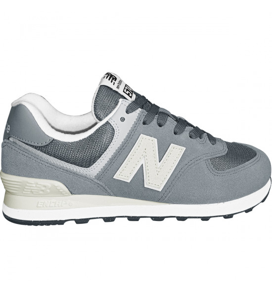 Tênis New Balance USA 574 v2 Cinza Concrete - 3