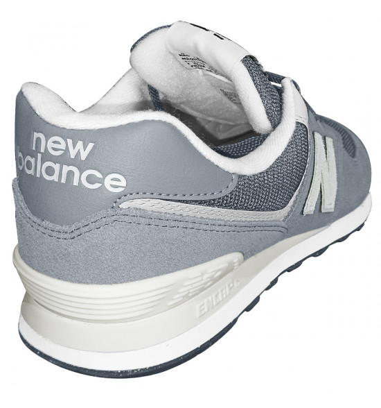 Tênis New Balance USA 574 v2 Cinza Concrete - 4